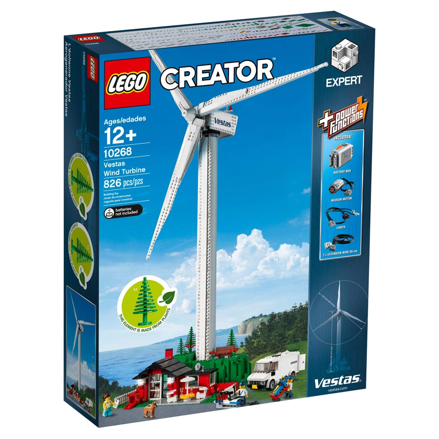 Amazon.co.jp: LEGO Creator Expert Vestas Wind Turbine 10268